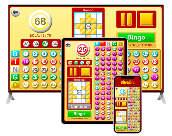 Juego de Bingo 75 gratis