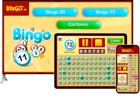 Juego bingo multidispositivo