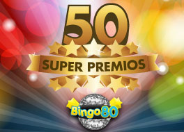 Promoción 50 premios Bingo 80 Botemania