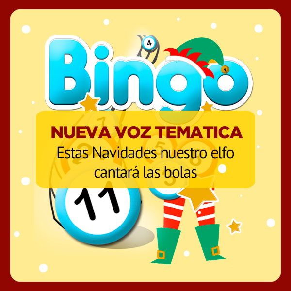 Descubre la voz de elfo en la app Bingo en Casa