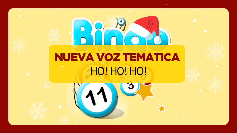 La app Bingo en Casa ahora con la voz de Papá Noel