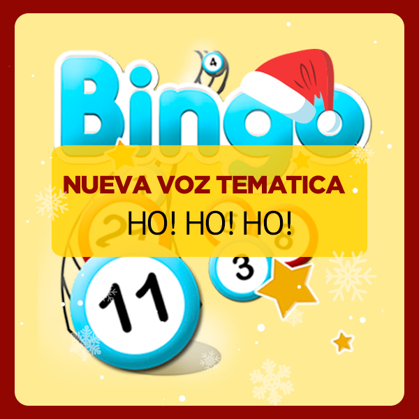 La app Bingo en Casa ahora con la voz de Papá Noel