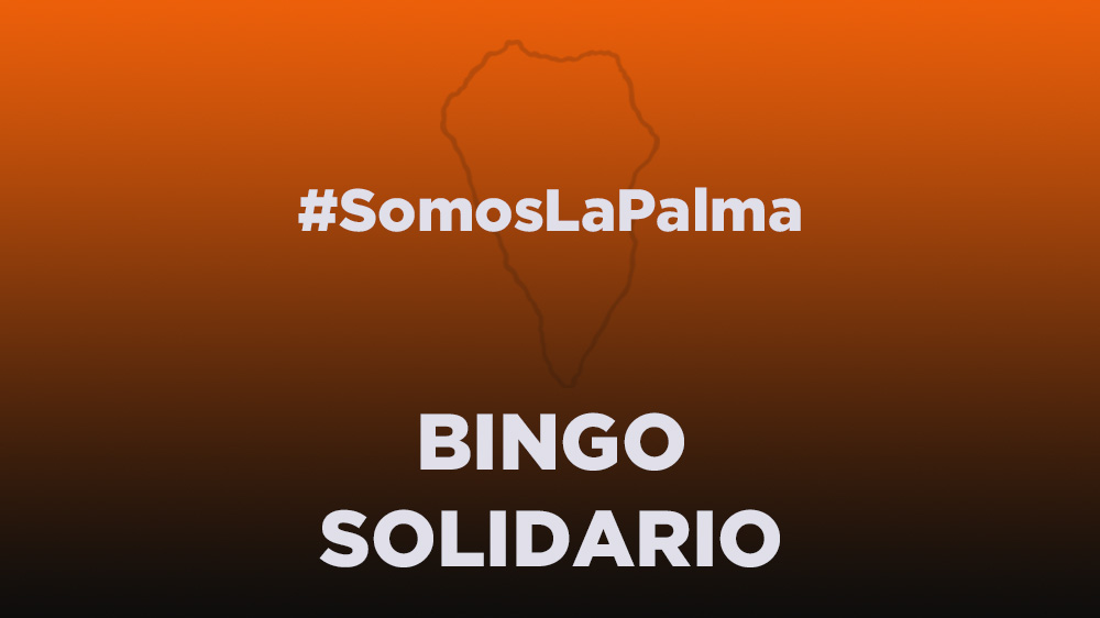 Bingo solidario para recaudar fondos para La Palma