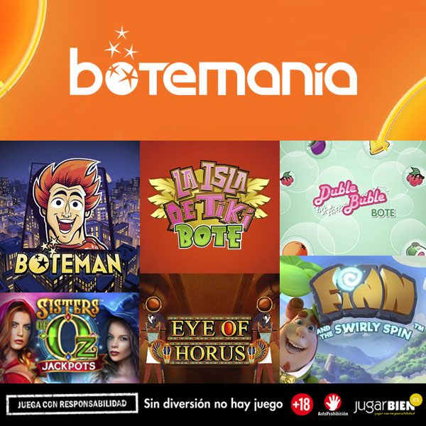 Las seis mejores slots de Botemanía